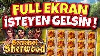 SLOT OYUNLARI  SECRETS OF SHERWOOD FULL EKRAN İSTEYEN GELSİN !