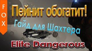 КАК КОПАТЬ ПЕЙНИТ? Гайд по майнингу на Пейните. Elite Dangerous.