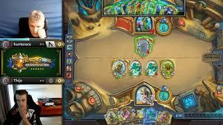 hunterace vs Thijs - Hearthstone Grandmasters Europe S2 2019 - Week 4