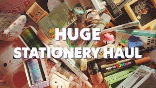 Huge Stationery Haul  ft. Stationery Pal Unboxing 