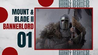 Let's Play MOUNT AND BLADE 2 BANNERLORD Gameplay Part 1 (BARNEY IS BACK)