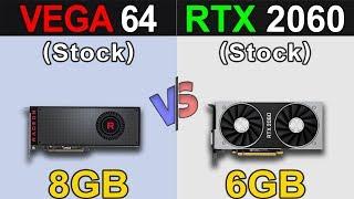 RX Vega 64 Vs. RTX 2060 | 1080p and 1440p Gaming Benchmarks