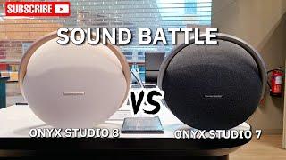 Harman Kardon Onyx Studio 7 vs Studio 8  Sound battle