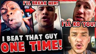 Israel Adesanya says Alex Pereira will FINISH Khalil + Alex says he'll BREAK HIM! Renato vs Gaethje?