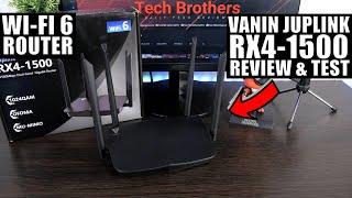 Vanin Juplink RX4-1500 Router REVIEW: Wi-Fi 6 is a BIG DEAL!