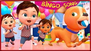  Bingo School Dog Song , Baby Shark , Happy Birthday Song , Wheels on the Bus - Banana Cartoon ASL