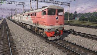 Trainz Railroad Simulator 2019 сценарий "Нештатная ситуация"