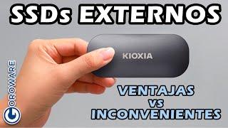 Ventajas y desventajas de usar un SSD externo USB frente a los HDD. Kioxia Exceria Plus Portable 1TB