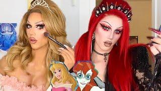 Sugar devine glam cu SPICE! (transformare prințesă disney drag)