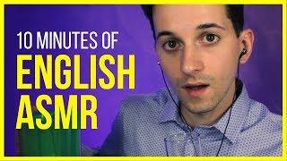 10 minutes of ENGLISH ASMR  #105