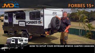 How to: Setup MDC Forbes 15+ Offroad Caravan