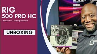 RIG 500 PRO HC Gaming Headset Unboxing