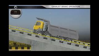 BHARATBENZ TECHNICAL EXHAUST BRAKE OPERATION