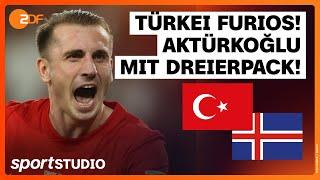 Türkei – Island Highlights | UEFA Nations League, 2. Spieltag 2024/25 | sportstudio