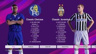 classic Chelsea vs classic Juventus PES 2020 (PS4)