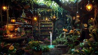 Magic Garden Exotic Plant Shop  Gentle Flute Music & Peaceful Plants ▶ Healing, Calming, Studying