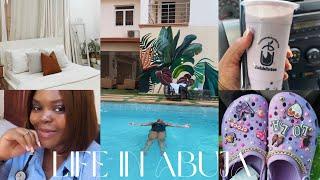 Fun life of a doctor in Abuja, private cinema experience, cook, reset with me and more.. VLOG