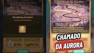 CHAMADO DA AURORA, VIAGEM DAS MARAVILHAS - AFK ARENA