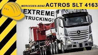 Mercedes-Benz Actros SLT 4163 - Actros MP4 Schwerlast LKW Fahrbericht