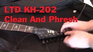 LTD KH-202 Refresh - Clean and detail - Guitar Rescue - BORIS!