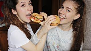 БУРГЕР ЧЕЛЛЕНДЖ | BURGER CHALLENGE! ВЫЗОВ-БУРГЕР ШОКОЛАД С ЛУКОМ! | НАСТЯ СМИ