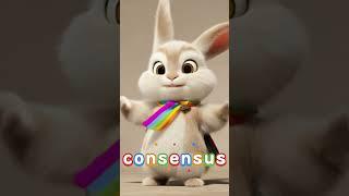   consensus  Explained: Blockchain with Forest Animals｜ Story for Kids #rabbit #cartoon #animation