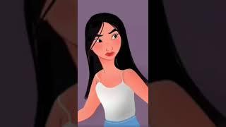 #Disney princess Glow up transformation #moder look #himanshi live