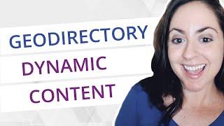 Geodirectory Dynamic Content with Elementor Pro