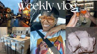 weekly vlog: New Orleans road trip, apartment updates, picnic date & more!