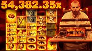 I HIT A RECORD 54,000x+ WIN ON THE MENTAL SLOT!! (MASSIVE WIN)