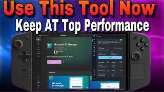 Lenovo Legion Go Optimization Tool To Up keep longevity, PC Manager