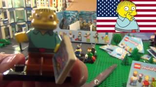 Lego Simpsons minifigs part 2/ Лего Симпсоны минифигурки, обзор вторая часть!