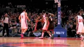 Lebron James - Amazing Pass (Heat vs Knicks)