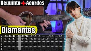 Diamantes - Natanael Cano - Requinto + Acordes | TABS | Tutorial Guitarra