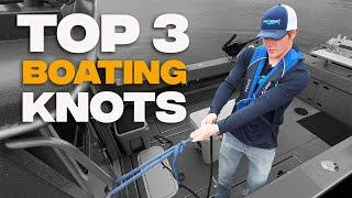 Master Boating with These 3 Essential Knots!