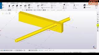 #1 -Tekla - grasshopper Part Cut to Part