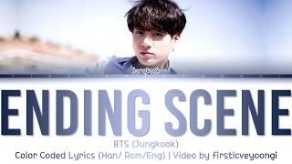 BTS (JUNGKOOK) - ENDING SCENE (이런엔딩) (IU Cover) (Ver. 1) (Color Coded Lyrics Eng/Rom/Han/가사)