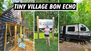 Camping at TINY VILLAGE BON ECHO | Ontario Camping and Glamping Resort