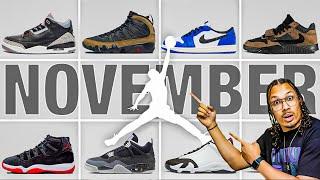 Air Jordan November Sneaker Release Update 2024 Watch Before You Buy