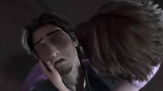 Disney Tangled Rapunzle saves Flynn