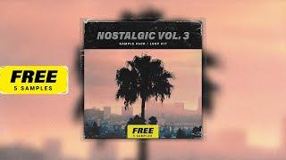 Free Vintage Sample Pack / Free Loop Kit - "Nostalgic Vol.3" Soul Samples / Jazz Samples