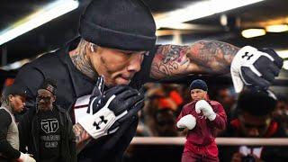 GERVONTA DAVIS training like a SAVAGE for NEARLY 10 minutes