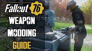 Fallout 76 Weapon Crafting Guide - All You Need To Know About Obtaining Weapon Mods & Applying Them!