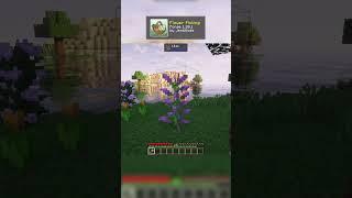 Mini Mod Showcase: Flower Picking #minecraft  #modscraft