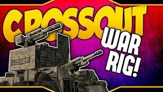 Crossout  War Rig Build - 100mm & 88mm Sniper [Crossout Gameplay]