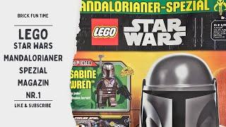 Bitte bitte mehr Davon !!! Neue LEGO Star Wars Magazin Mandalorianer-Spezial Nr.1 *Review*