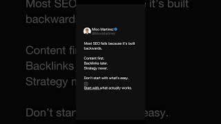 Real SEO Growth Comes from Direction