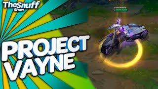 ПРОЕКТ Вейн Обзор скина - PROJECT Vayne Skin - League Of Legends