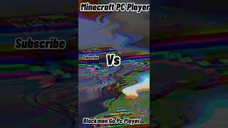 MineCraft Player Vs Blockman Go Player || #minecraft #blockmango #bedwars #opmoments #trending