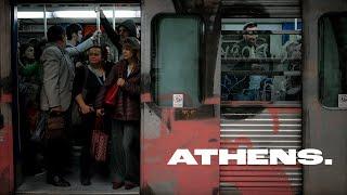 Exploring Athens: Street Photography & Gritty Graffiti Trains